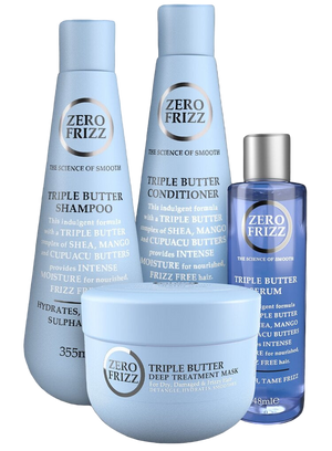 Schwarzkopf Zero Frizz Triple Butter Hair Care Set