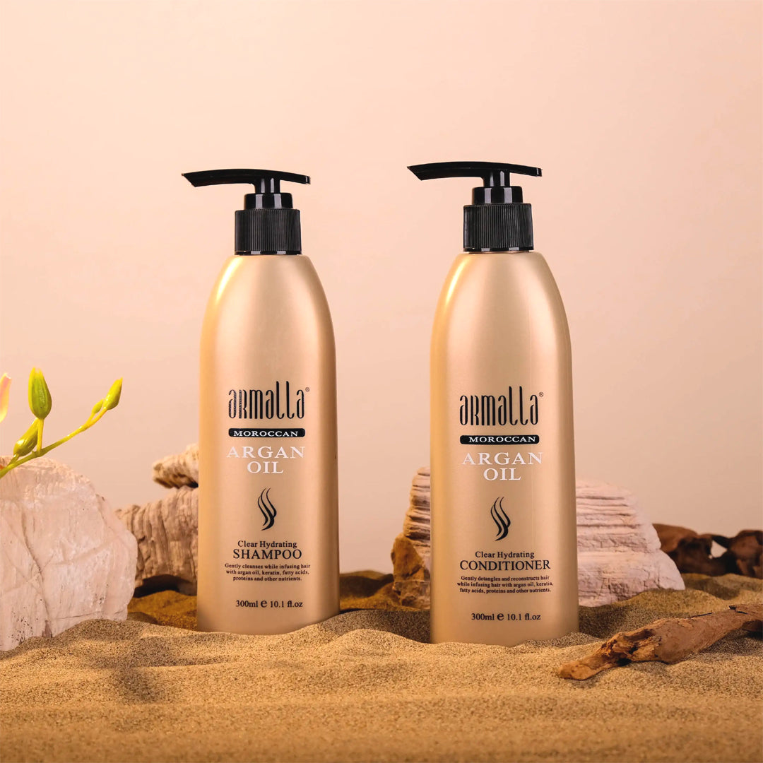 aRmalla Moroccan Argan Oil Shampoo and Conditioner