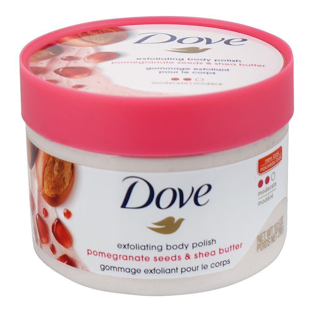 Dove Pomegranate Seeds & Shea Butter Exfoliating Body Scrub 298 GM