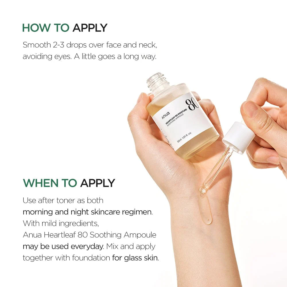 Heartleaf 80% Moisture Soothing Ampoule - Image 6