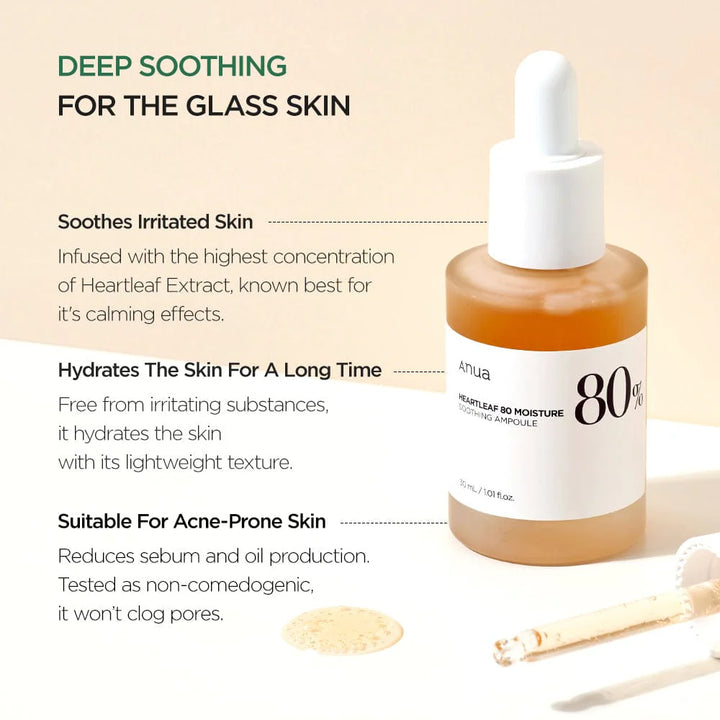 Heartleaf 80% Moisture Soothing Ampoule - Image 3