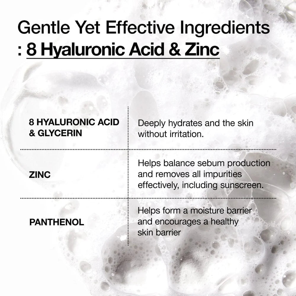 8 Hyaluronic Acid Hydrating Gentle Foaming Cleanser - Image 4