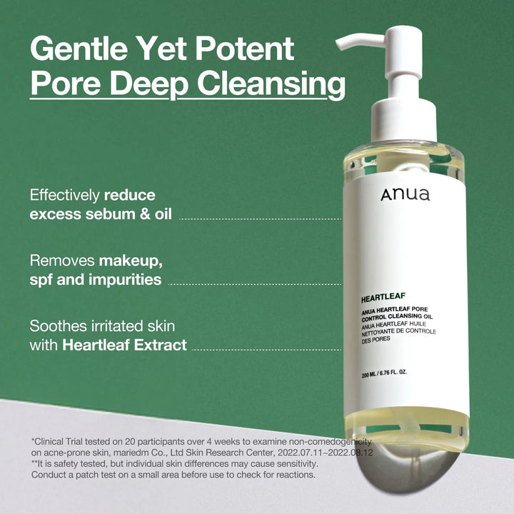 Heartleaf Pore Control Cleansing Oil - Image 3