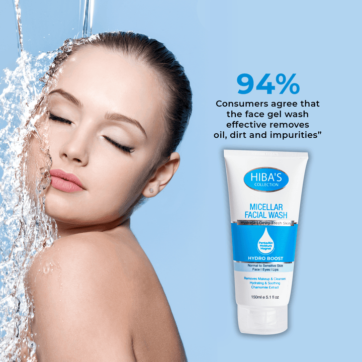Hiba's Collection (Micellar) Facial Wash 150ml