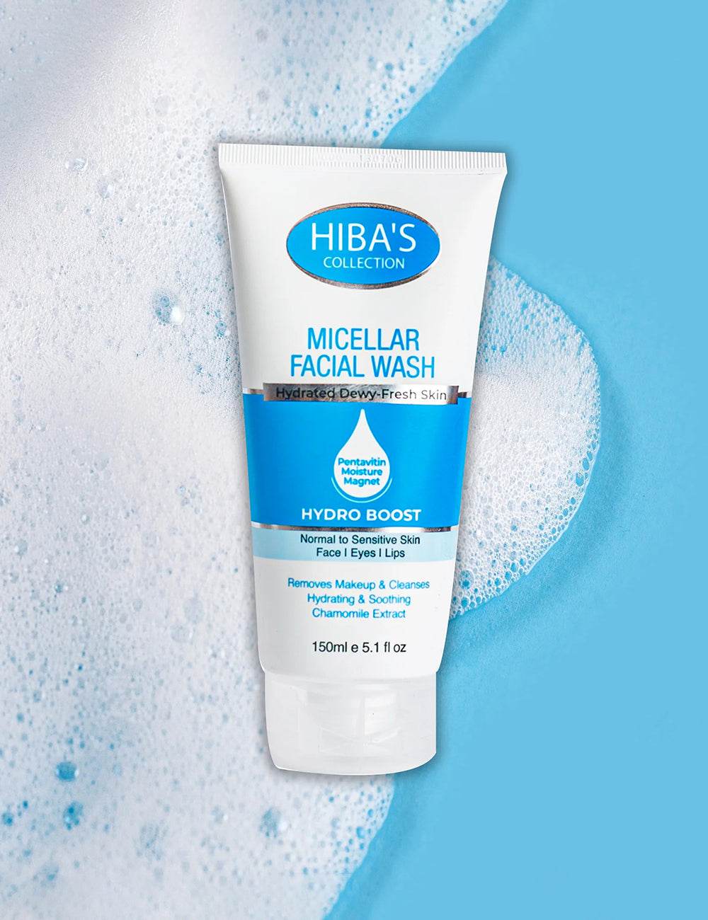 Hiba's Collection (Micellar) Facial Wash 150ml