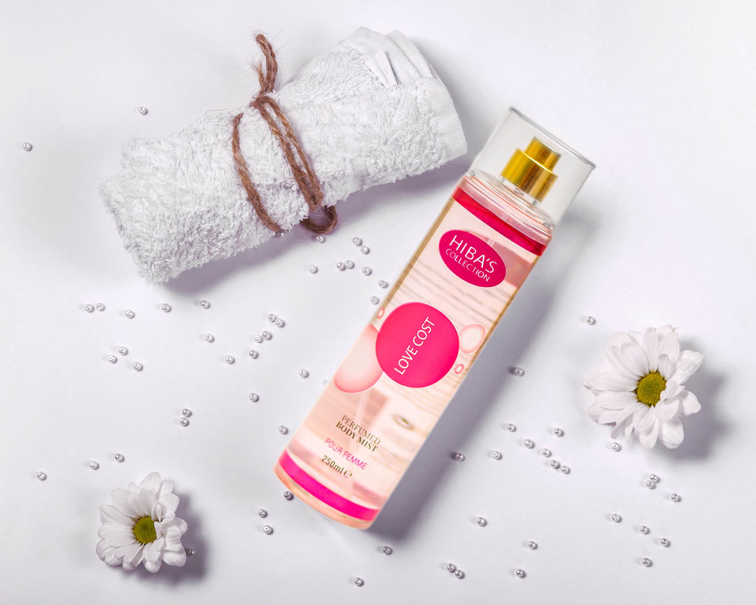 Hiba's Collection (Love Cost Pink Touch Body Mist For Women) 250ml
