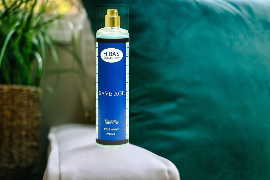Hiba's Collection (Save Age Body Mist For Men) 250ml