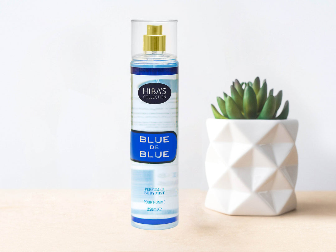 Hiba's Collection (Blue De Blue Body Mist For Men) 250ml