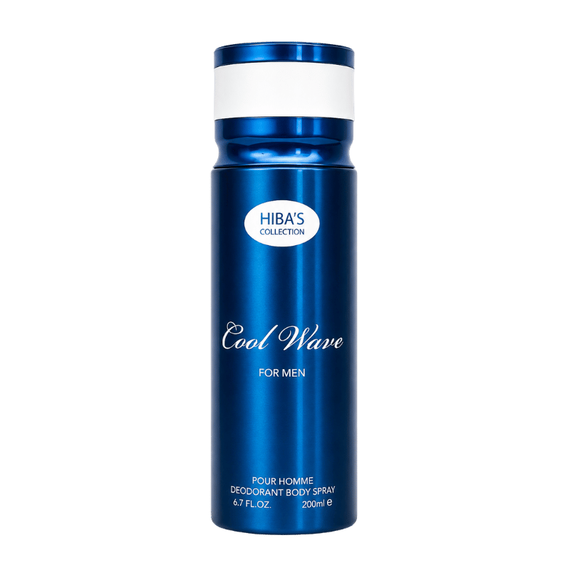 Hiba's Collection (cool wave Body Spray For Men) 200ml