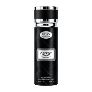 Hiba's Collection (Creedy Black Body Spray For Men) 200ml