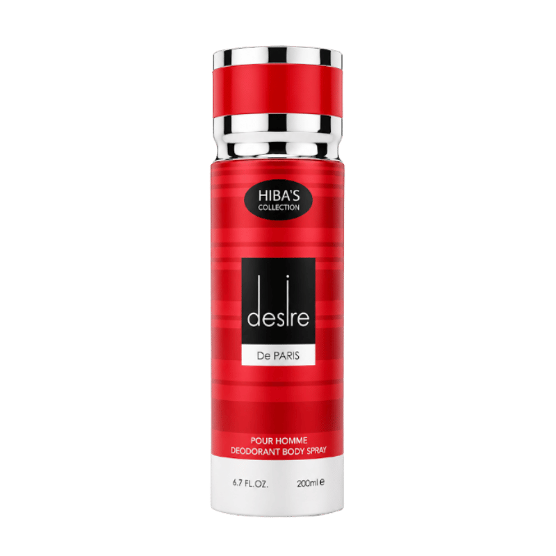 Hiba's Collection (Desire De Paris  Body Spray For Men) 200ml