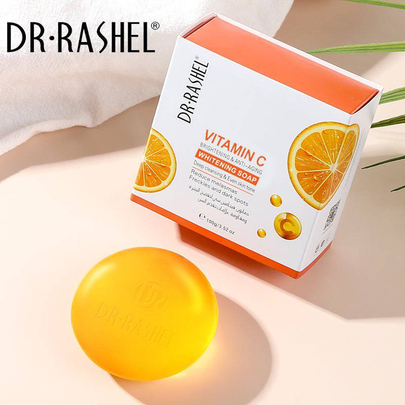 Dr. Rashel Vitamin C Brightening & Anti Aging Whitening Soap 100 GM