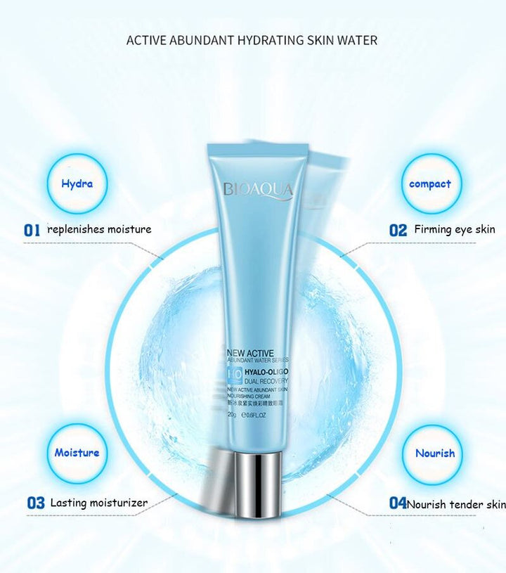 BIOAQUA Dark Circle Eye Cream - Anti-Puffiness & Moisturizing - 20g
