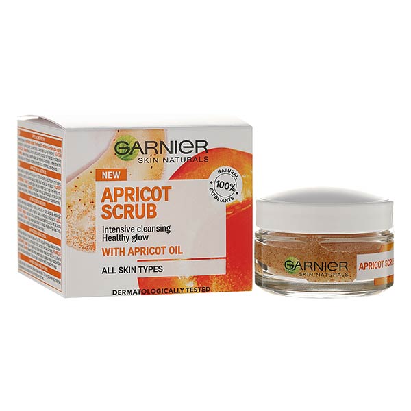 Garnier Skin Naturals Apricot Face Scrub  50 ML