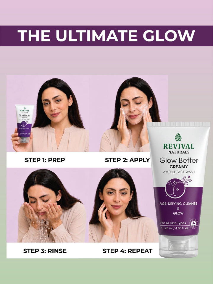 Glow Better Ampule Face Wash