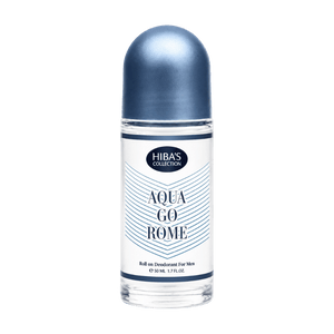 hiba's collection (Aqua Go Rome Roll On Deodorant For Men) 60ml