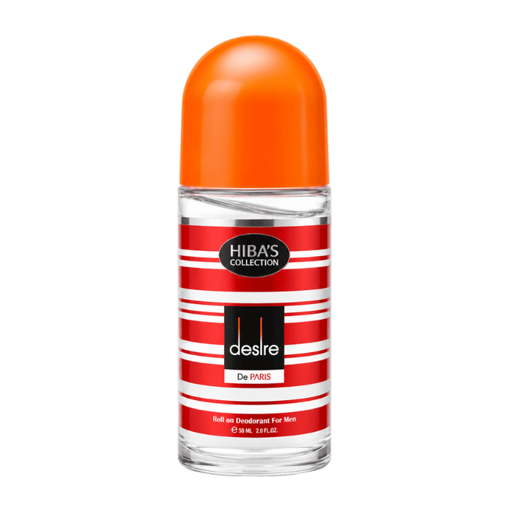 Hiba's collection (Desire Roll On Deodorant For Men) 60ml