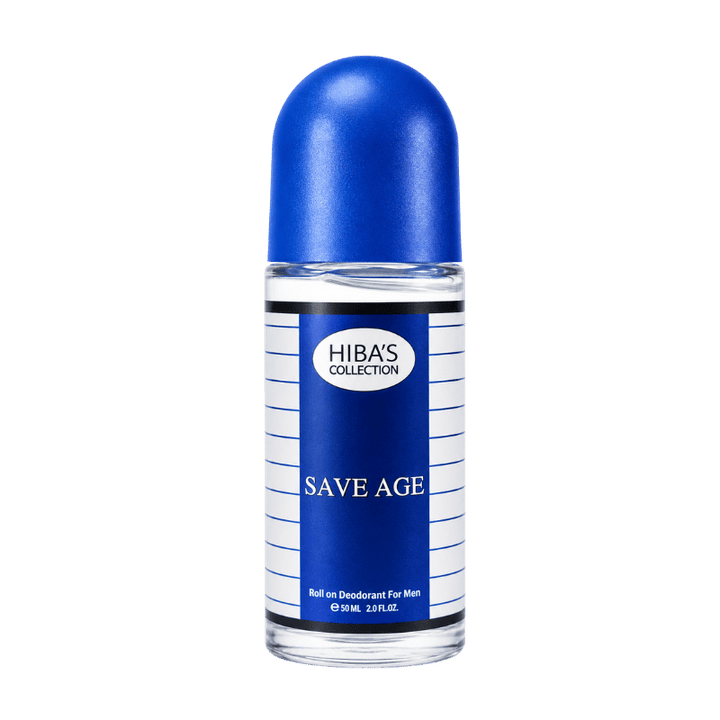 hiba's collection (Save age Roll On Deodorant For Men) 60ml