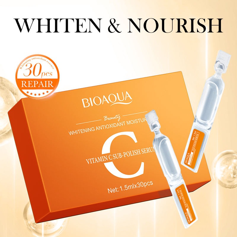 BIOAQUA Vitamin C Sub-Polish Face Serum 1.5ml x 30pcs