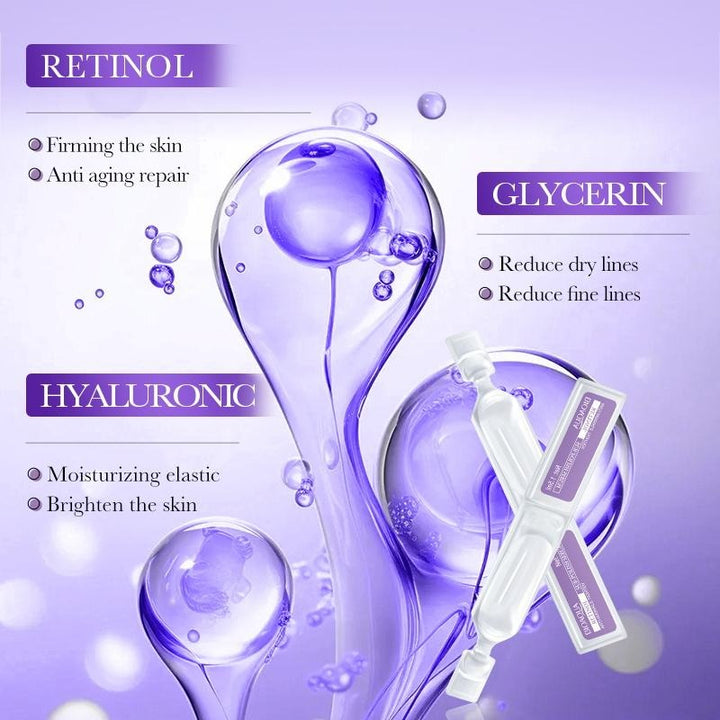 BIOAQUA Retinol Anti-Wrinkle Sub-Polish Face Serum 1.5ml x 30pcs