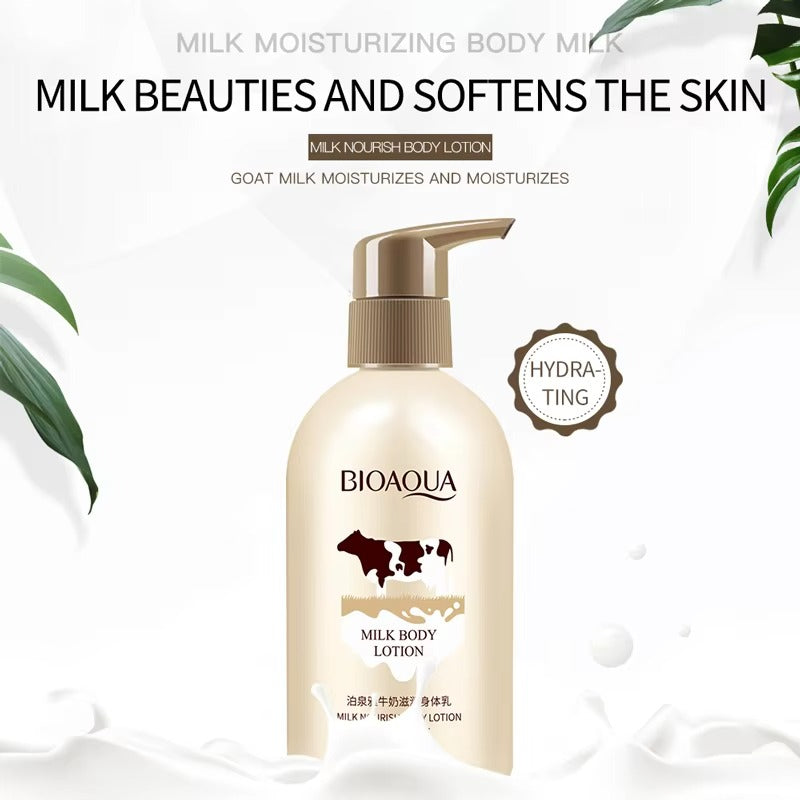 BIOAQUA Milk Whitening & Moisturizing Body Lotion – 250ml