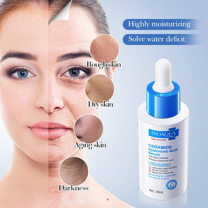 BIOAQUA Triple Ceramide & Hyaluronic Acid Moisturizing  Serum - 40ml