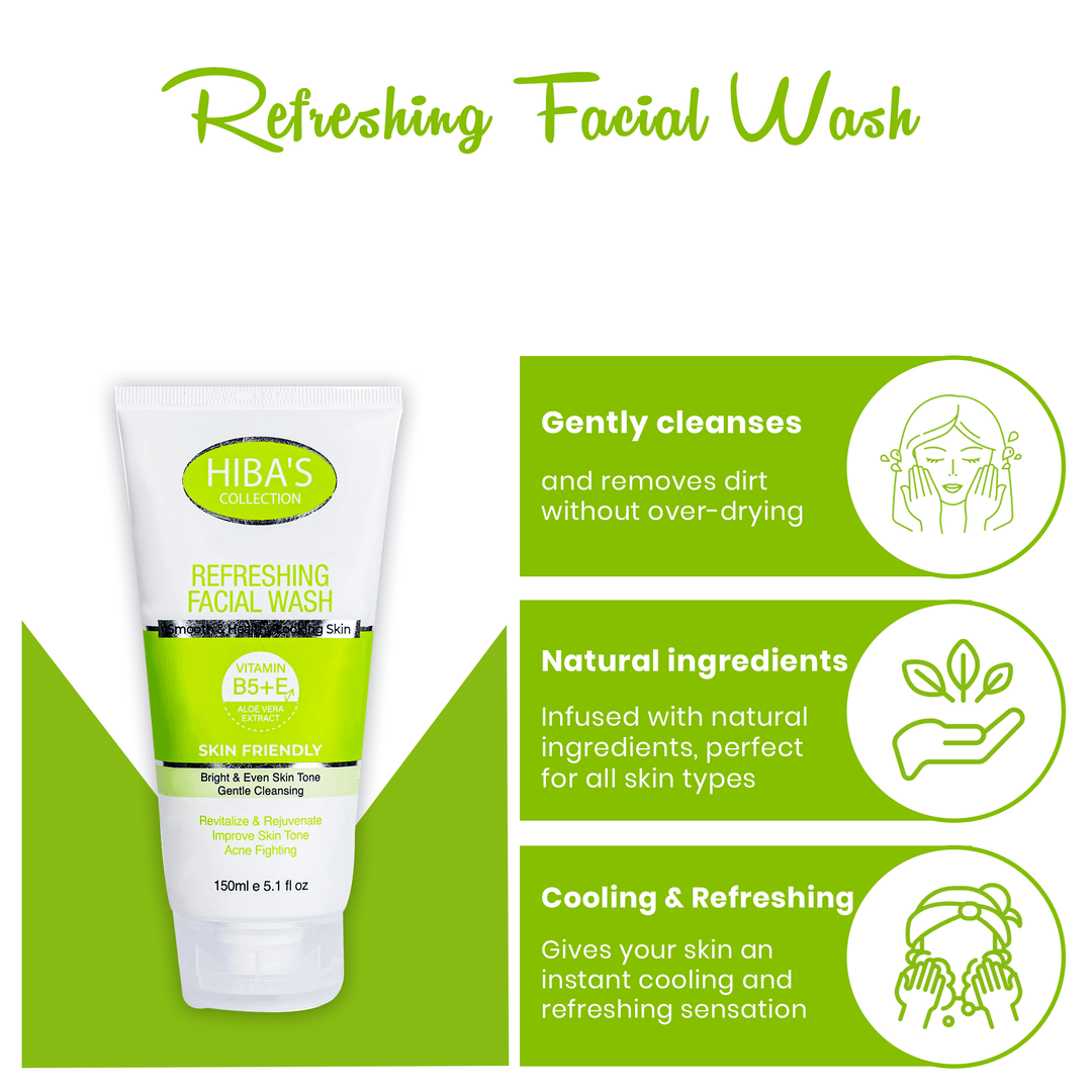 Hiba’s (Refreshing) Facial Wash 150ml