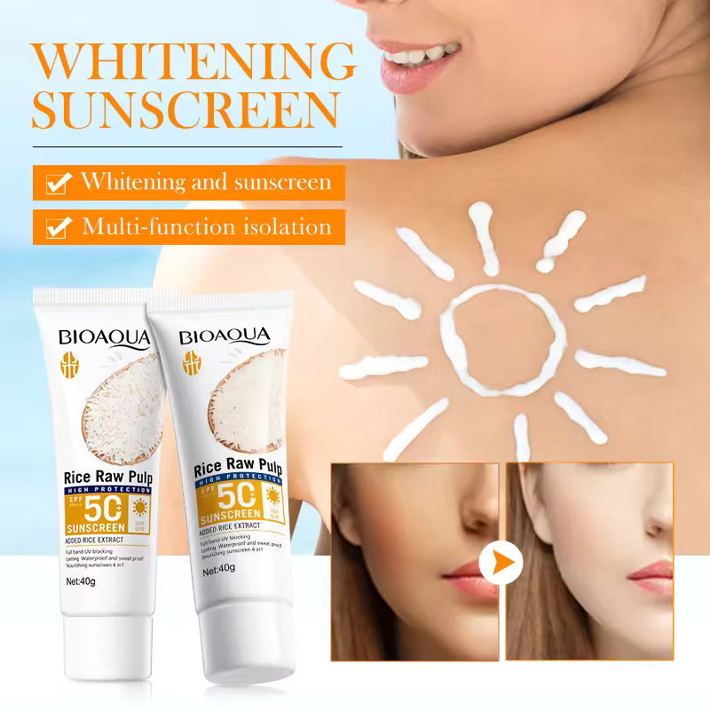 BIOAQUA Rice Sunscreen SPF50+ Waterproof 40g
