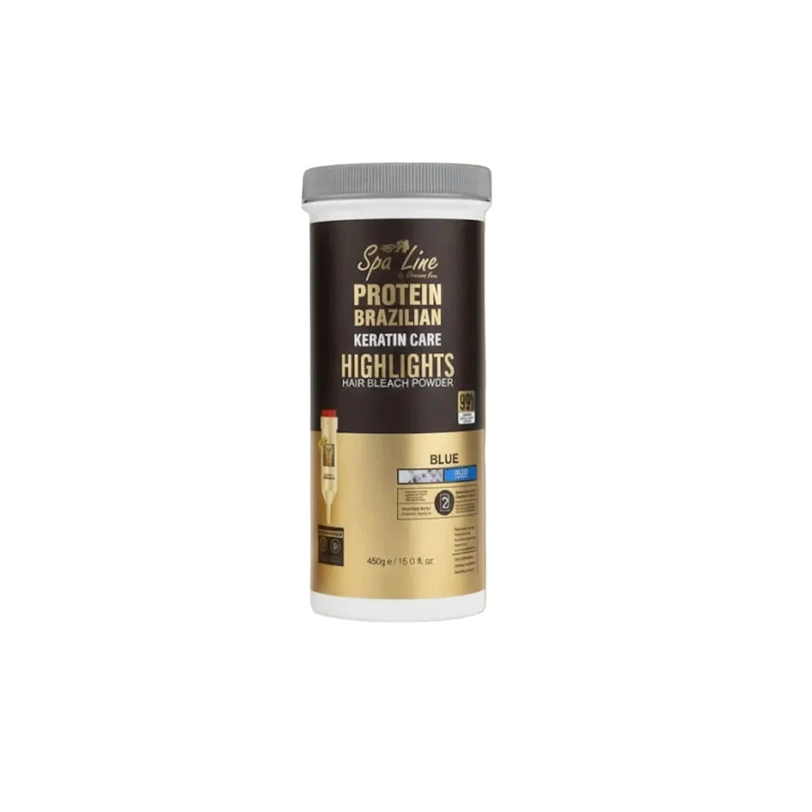 Spa Line Hair Bleaching Powder 450 GM Blue
