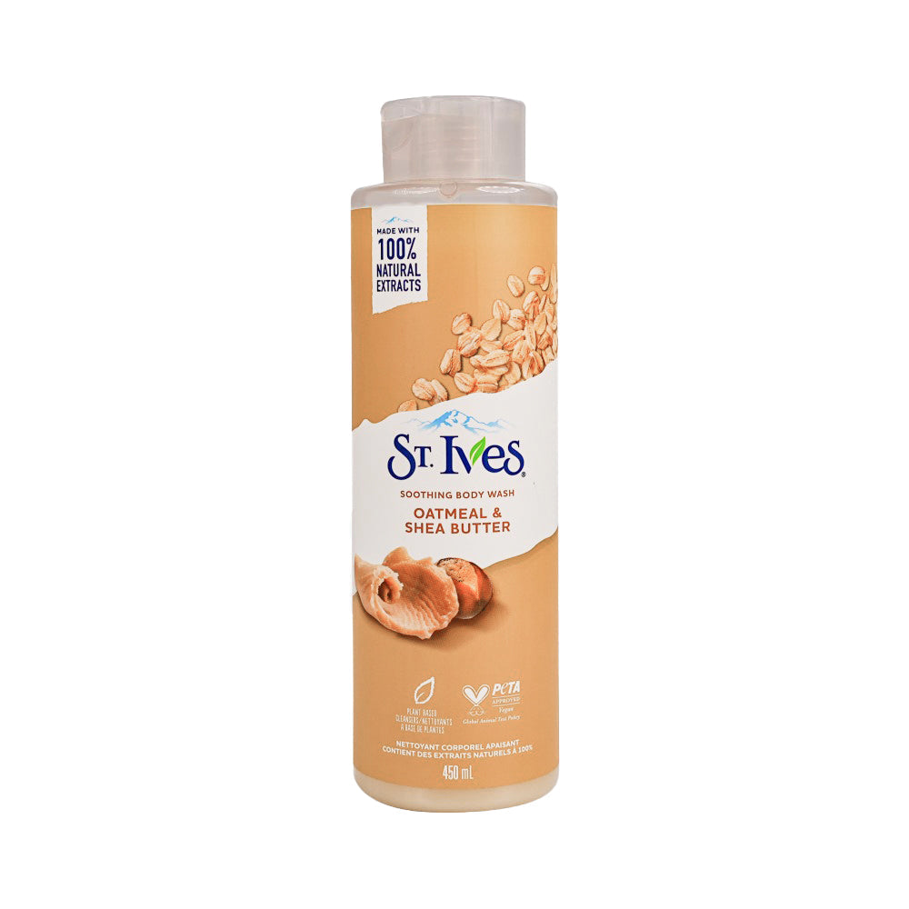St. Ives Soothing Oatmeal & Shea Butter Body Wash 450 ML