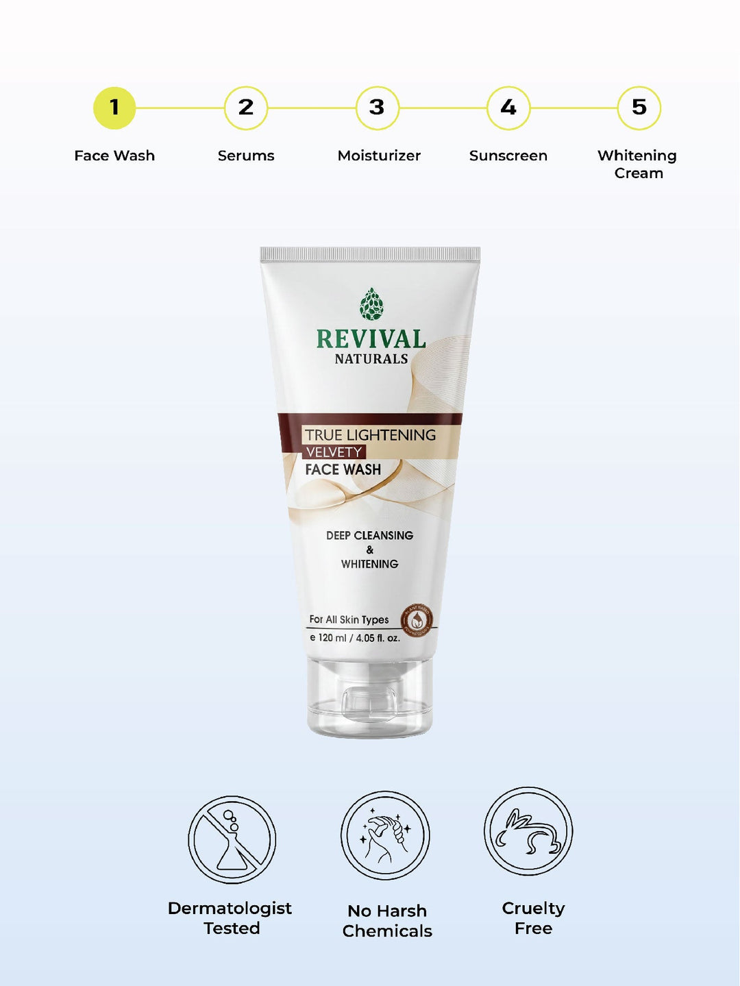 True Lightening Velvety Face Wash
