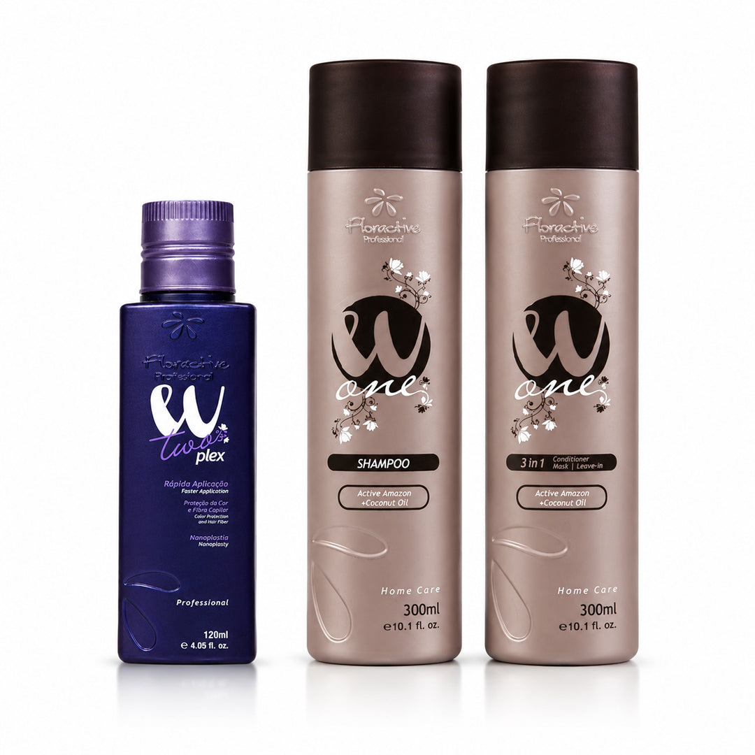 Floractive W Two Plex Nanoplastia Treatment with Shampoo and Conditioner